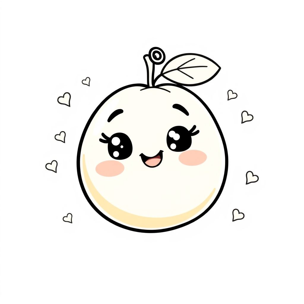 Hình tô màu quả xoài phong cách chibi đáng yêu, mang đến cho bạn những giây phút sáng tạo thú vị cùng màu sắc tươi mới!