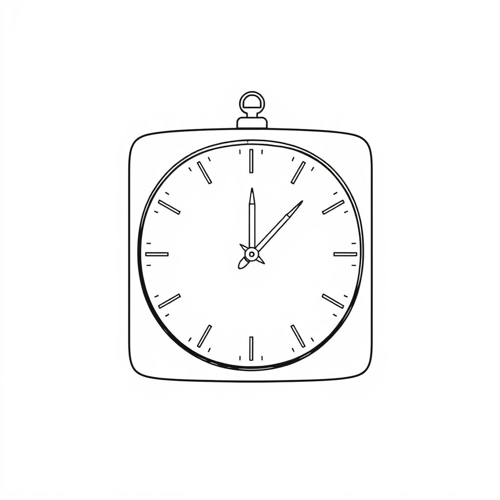 Khám phá thế giới sáng tạo với hình tô màu đồng hồ tam giác treo tường, mang phong cách độc đáo và hiện đại, giúp bé phát triển tư duy và thẩm mỹ qua từng nét vẽ.