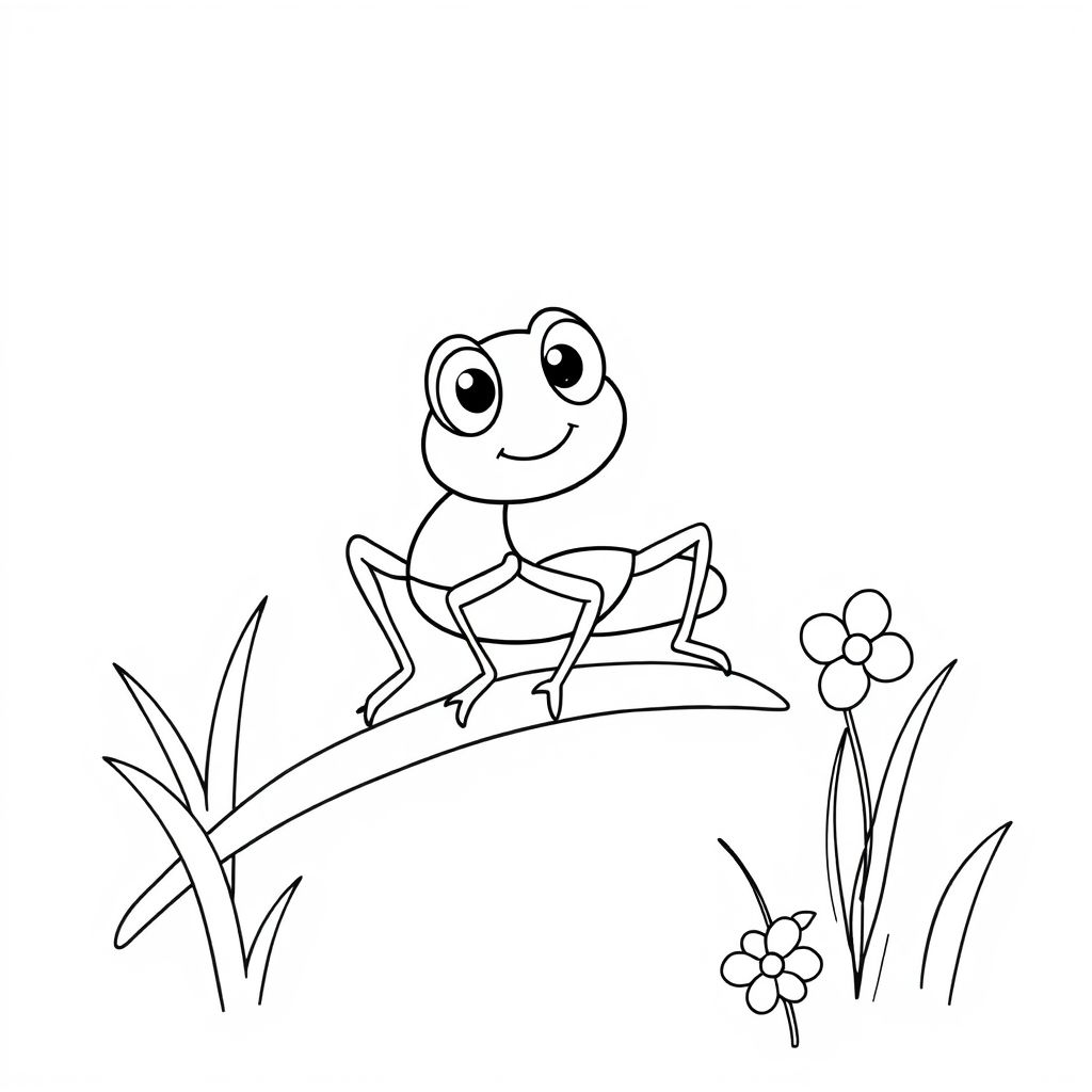 Khám phá thế giới sinh động của những chú cào cào qua hình tô màu đàn cào cào này! Thỏa thích sáng tạo và làm phong phú thêm bộ sưu tập hình vẽ của bạn với những con cào cào dễ thương, sống động.